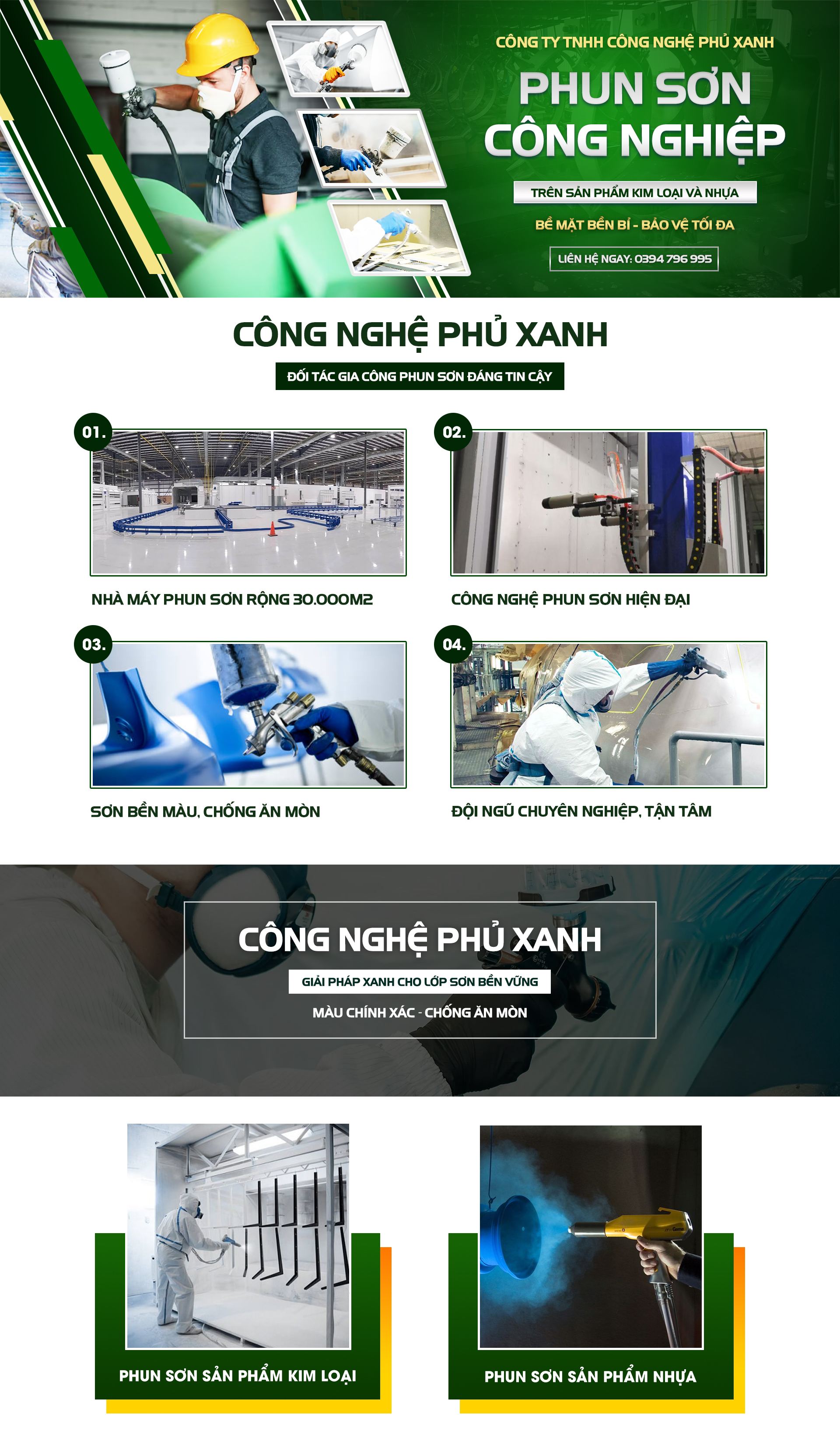 CÔNG TY TNHH CÔNG NGHỆ PHỦ XANH